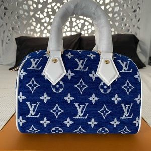 LOUIS VUITTON MINI SPEEDY 20 TOTE HANDBAG CASE PURSE POCKETBOOK SHOULDER BAG NWT
